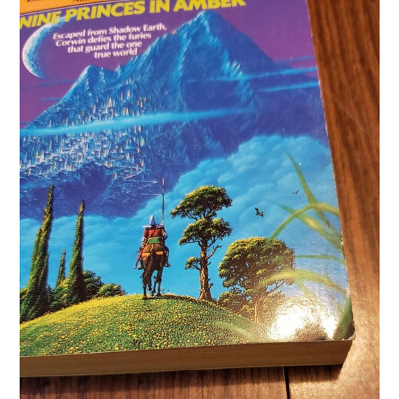 Lot of 4 Science Fiction Fantasy Vintage Paperbacks Pratchett Zelazny Star Wars - Picture 8 of 16